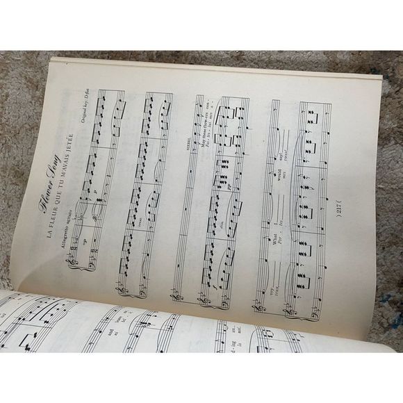 A treasury of Grand Opera music sheet book. Great for scrap booking. Gorgeous il - Picture 8 of 9